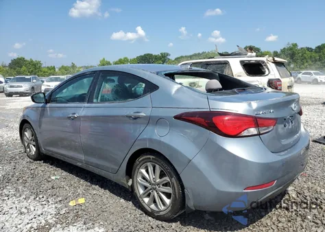 2016 Hyundai Elantra Se from USA, damaged, VIN 5NPDH4AE7GH659752